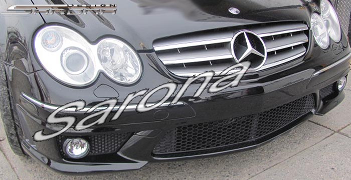 Custom Mercedes C Class Front Bumper  Sedan (2001 - 2007) - $650.00 (Part #MB-003-FB)